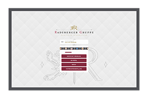 Radeberger Website Design
